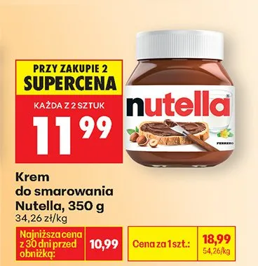 Krem do smarowania promocja w Biedronka