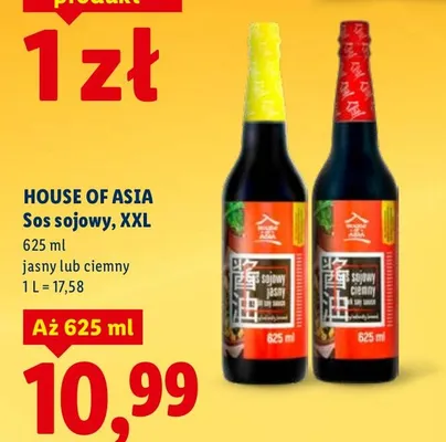 Sos sojowy ciemny promocja w Lidl