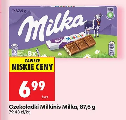 Czekoladki Milkinis promocja w Biedronka
