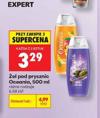 Żel pod prysznic Oceania promocja w Biedronka