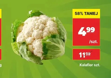 Kalafior promocja w API Market