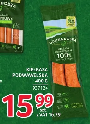 Kiełbasa podwawelska Dolina Dobra promocja w Selgros