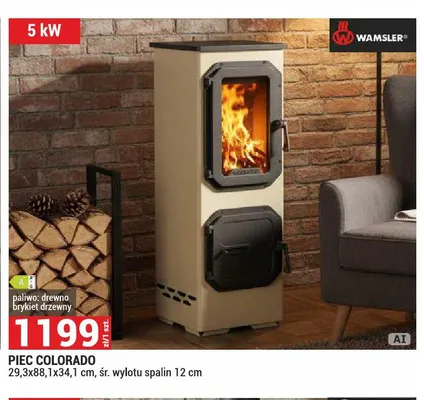 Piec Colorado Wamsler promocja w Merkury Market
