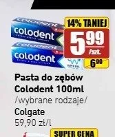 Pasta do zębów Colodent promocja w API Market
