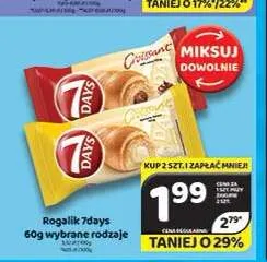 Rogalik 7 Days promocja w Delfin