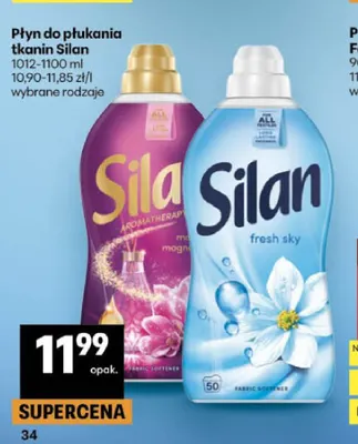 Płyn do płukania tkanin Silan Fresh Sky promocja w Delikatesy Centrum