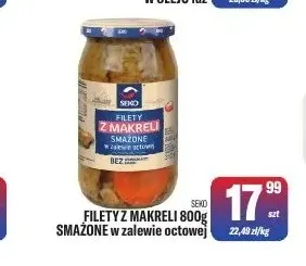 Filety z makreli smażone w zalewie octowej Seko promocja w Tomi Markt