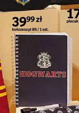 Kołozeszyt B5 Harry Potter promocja w Empik