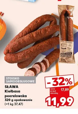 Kiełbasa peerelowska Sława promocja w Kaufland