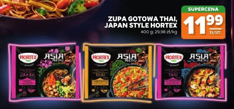 Zupa gotowa Thai Hortex promocja w Stokrotka