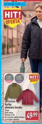 Kurtka pikowana damska UP2FASHION promocja w Aldi