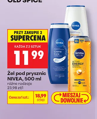 Żel pod prysznic Nivea promocja w Biedronka