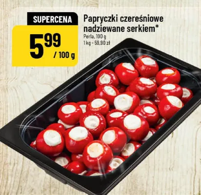 Papryczki czereśniowe nadziewane serkiem promocja w POLOmarket