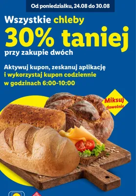 Chleby promocja w Lidl