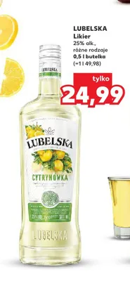Likier Lubelska Cytrynówka promocja w Kaufland