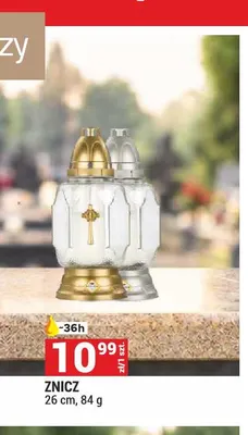 Znicz 26 cm promocja w Merkury Market