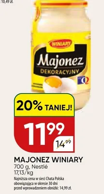 Majonez Winiary promocja w Chata Polska
