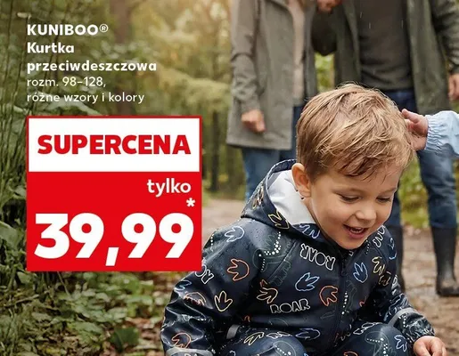 Kurtka przeciwdeszczowa, różne wzory i kolory promocja w Kaufland