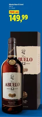Rum Abuelo 12-letni promocja w Lidl