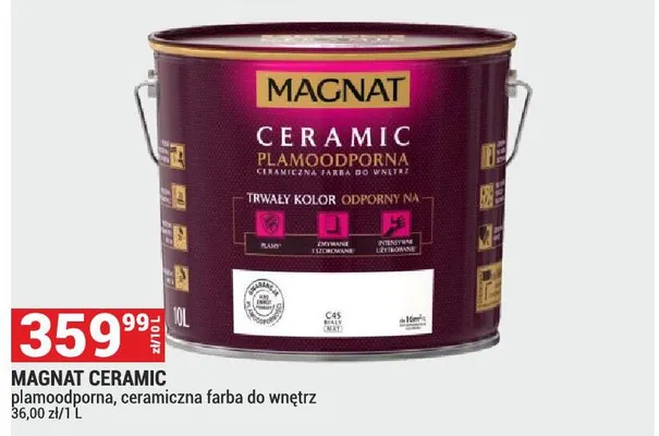 Farba MAGNAT CERAMIC promocja w Merkury Market