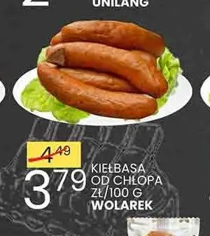 Kiełbasa od Chłopa Wolarek promocja w Wafelek