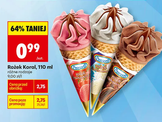 Rożek czekoladowy promocja w Biedronka