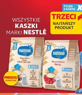 Kaszka mleczno-ryżowa kakao Nestlé promocja w Kaufland