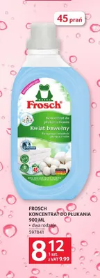 Koncentrat do płukania Frosch 900ml promocja w Selgros