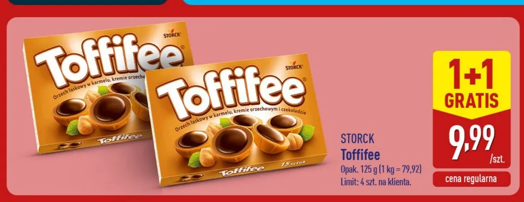 Toffifee Storck promocja w Aldi