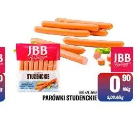 Parówki Studenckie JBB Bałdyga promocja w Tomi Markt