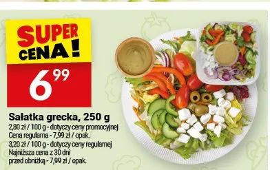 Sałatka grecka promocja w Twój Market