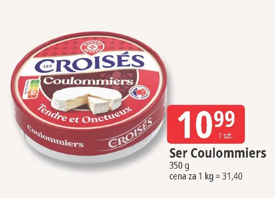 Ser Coulommiers promocja w Leclerc