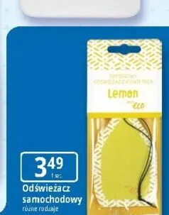 Odświeżacz samochodowy Eco+ promocja w Leclerc