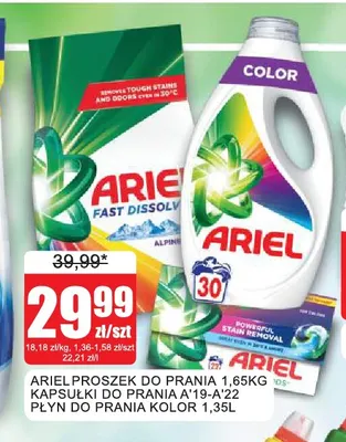 Proszek do prania Ariel promocja w Bingo
