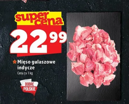 Mięso gulaszowe indycze promocja w TOPAZ