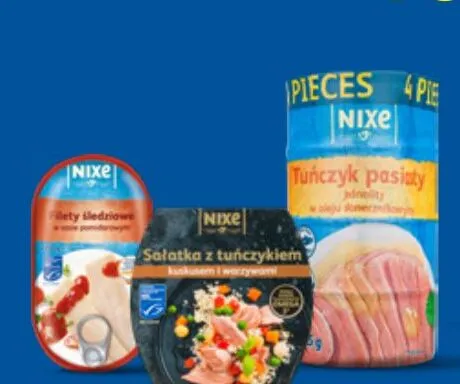 Sałatka z tuńczykiem Nixe promocja w Lidl
