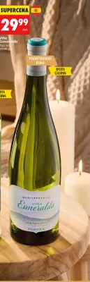 Wino białe Viña Esmeralda promocja w Biedronka
