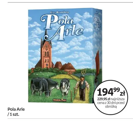 Gra planszowa Pola Arle Feuerland promocja w Empik