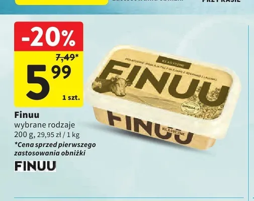 Miks tłuszczowy Finuu klasyczne promocja w Intermarche