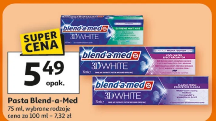 Pasta do zębów Blend-a-Med promocja w Auchan