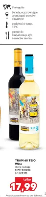 Wino białe Tram 68 Tejo promocja w Kaufland