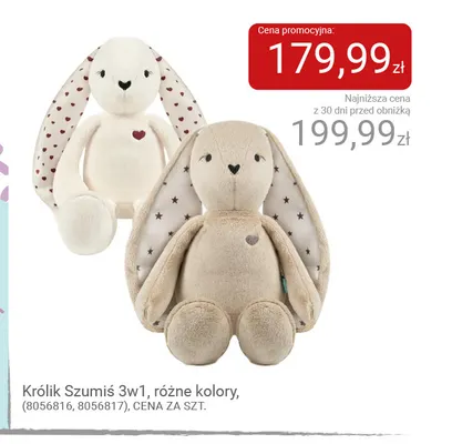 Królik Szumiś 3w1 promocja w Smyk