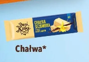 Chałwa o smaku waniliowym Pani Kuki promocja w LEWIATAN
