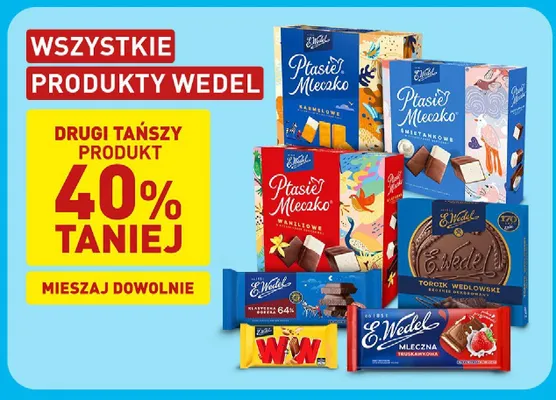 Produkty E.Wedel promocja w Aldi