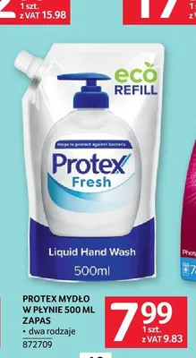 Mydło w płynie zapas Protex promocja w Selgros