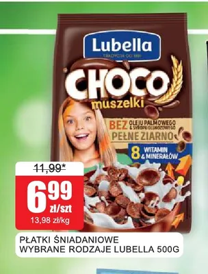 Płatki śniadaniowe Lubella promocja w Bingo