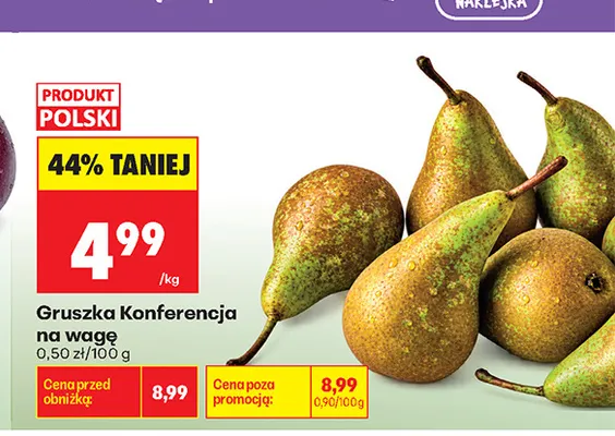 Gruszki Konferencja promocja w Biedronka