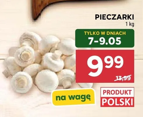Pieczarki promocja w Stokrotka