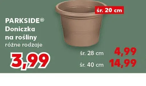 Doniczka na rośliny PARKSIDE promocja w Kaufland