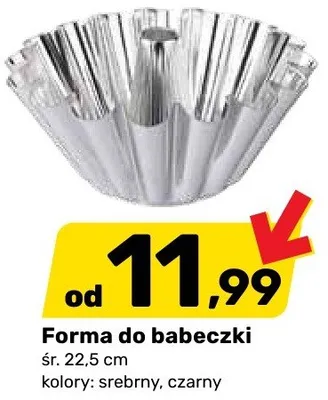 Forma do babeczki śr. 22,5 cm promocja w Bricomarche